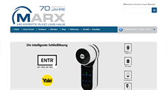 Desktop Screenshot of marx-staffel.de